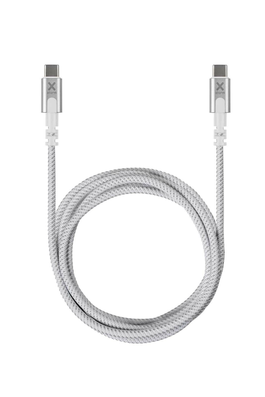 Xtorm Premium USB-C / USB-C PD 100W kabel 2m Vit