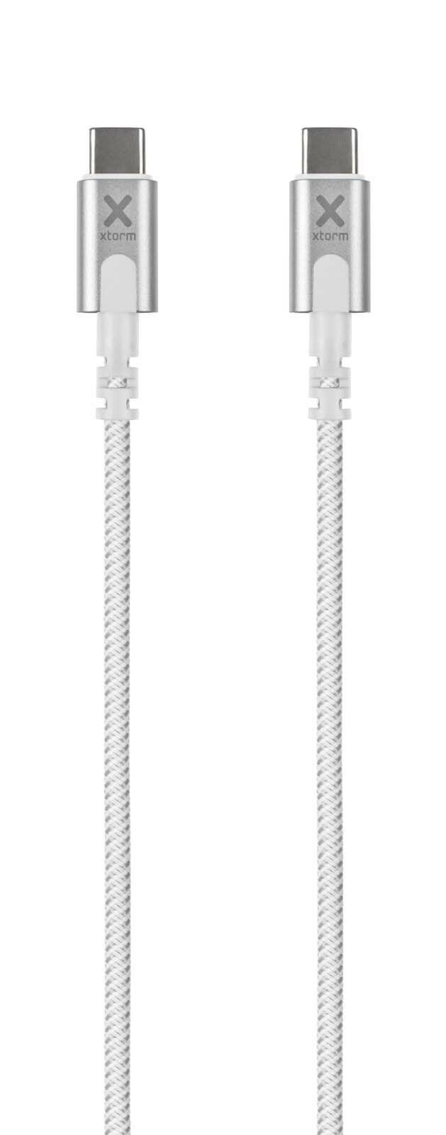 Xtorm Premium USB-C / USB-C PD 100W kabel 2m Vit