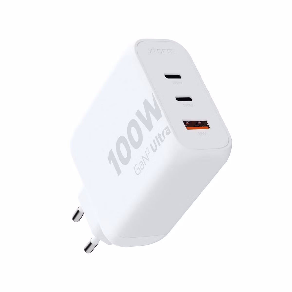 Xtorm 100W GaN2 Ultra Hemladdare 2xUSB-C/USB-A Vit