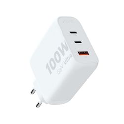 Xtorm 100W GaN2 Ultra Hemladdare 2xUSB-C/USB-A Vit