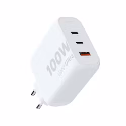 Xtorm 100W GaN2 Ultra Hemladdare 2xUSB-C/USB-A Vit