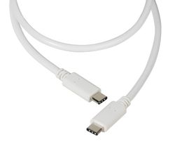 Vivanco USB-C/USB-C 2.0 kabel 1.2m Vit