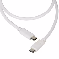 Vivanco USB-C/USB-C 2.0 kabel 1.2m Vit