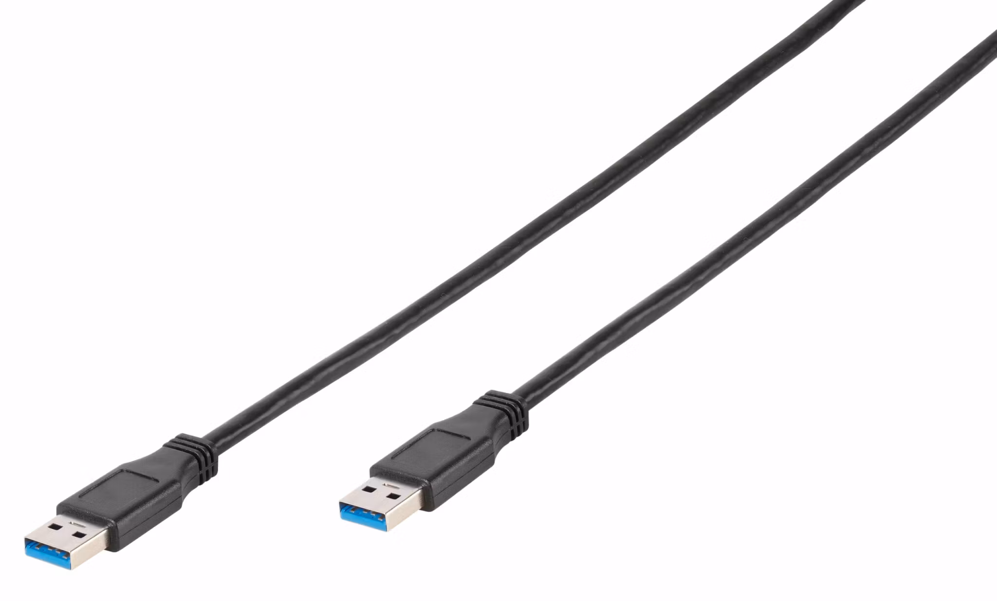 Vivanco Datakabel, USB 3.1 A hane - A hane, 1.8m Svart