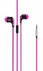 Vivanco Plugin Stereo Smartphone Headset, Rosa