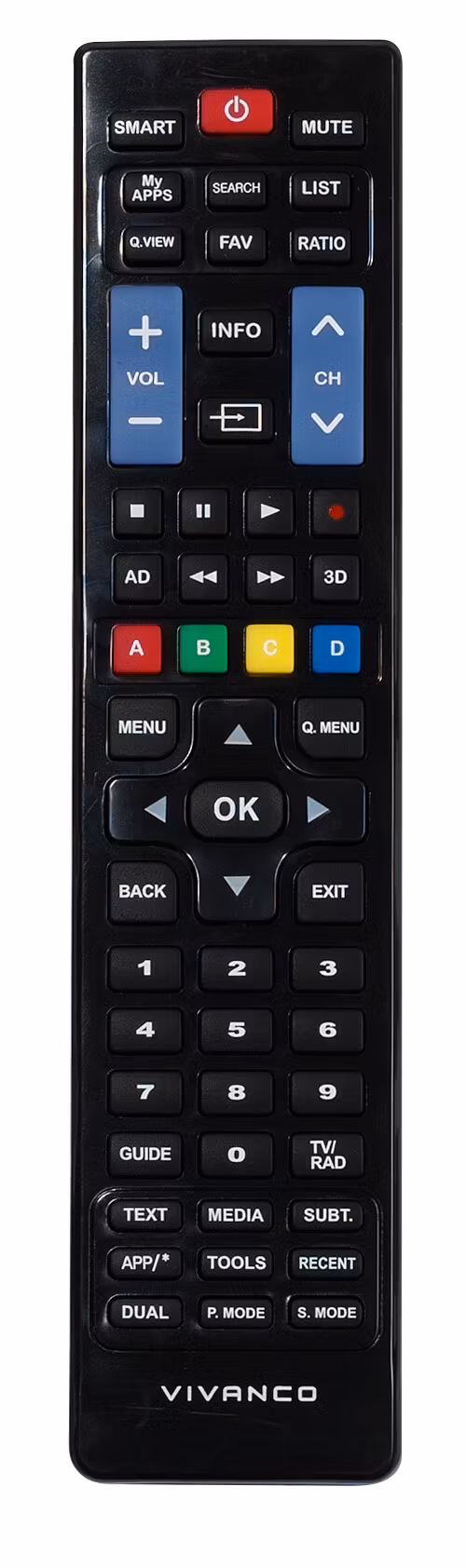 Vivanco Ersättningsfjärrkontroll Samsung TV