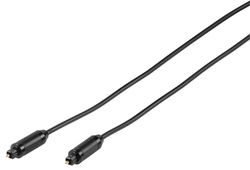 Vivanco Toslink - Toslink kabel Guld 2m Svart