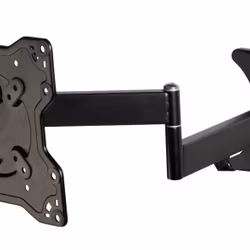 Vivanco 2-arm Vridbart väggfäste VESA 200/43"/25kg Svart