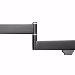 Vivanco 2-arm Vridbart väggfäste VESA 200/43"/25kg Svart
