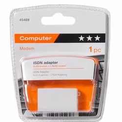Vivanco Dataadapter ISDN RJ45 hona <-> RJ45 hona vit