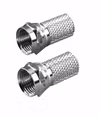 Vivanco F-kontakt, 7.0 mm, 2st.