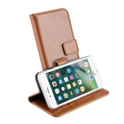 Vivanco Classic Plånboksfodral iPhone SE/8/7/6S Brun