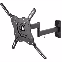 Vivanco 2-arm Vridbart väggfäste VESA 400/55"/35kg Svart