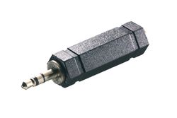 Vivanco Audioadapter, 1x3.5mm hane - 1x6.3mm hona