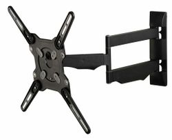 Vivanco 2-arm Vridbart väggfäste VESA 400/55"/40kg Svart