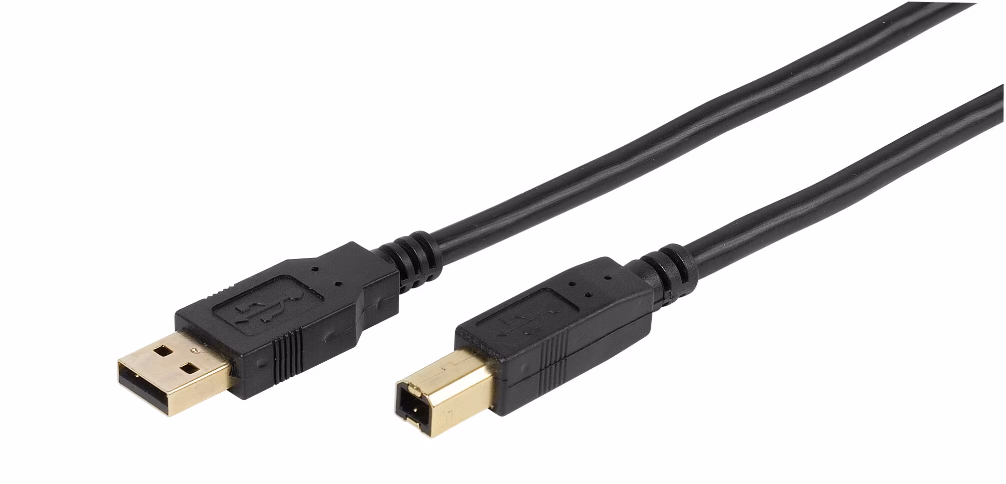 Vivanco Datakabel USB 2.0 A hane <-> B hane 3m certifierad