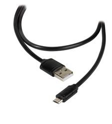 Vivanco Micro-USB Sync-laddkabel 1,2m svar