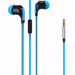 Vivanco Plugin Stereo Smartphone Headset, Blå