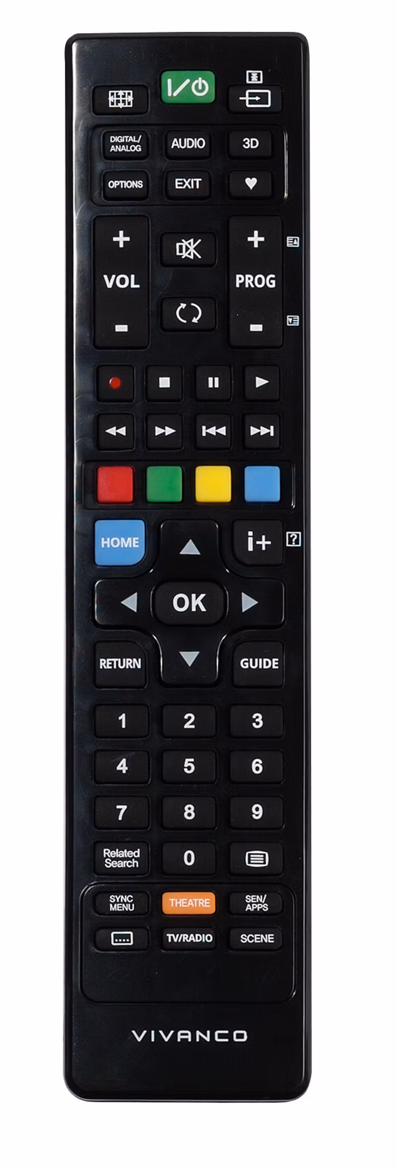 Vivanco Ersättningsfjärrkontroll Sony TV
