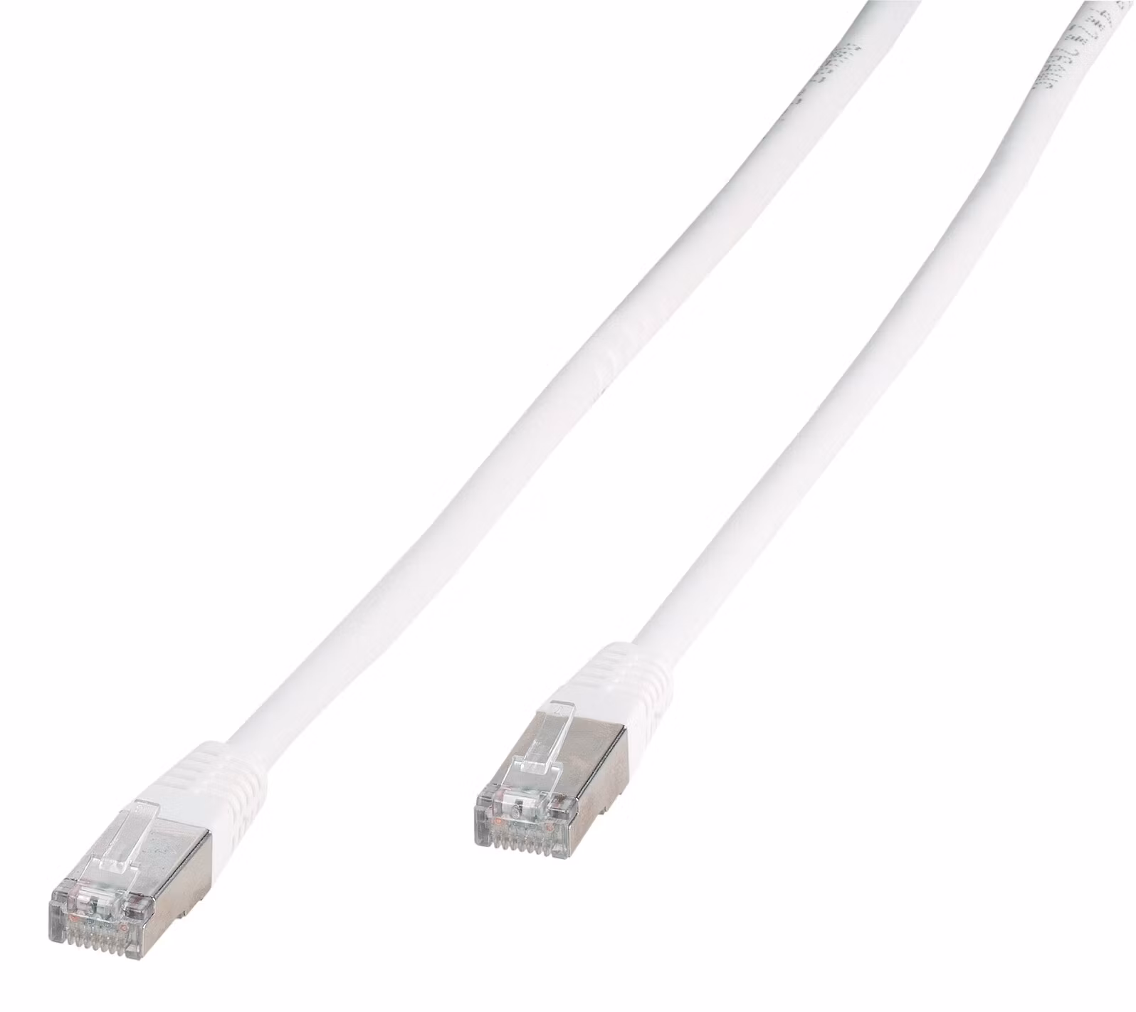 Vivanco Nätverkskabel, CAT6, 3m Vit