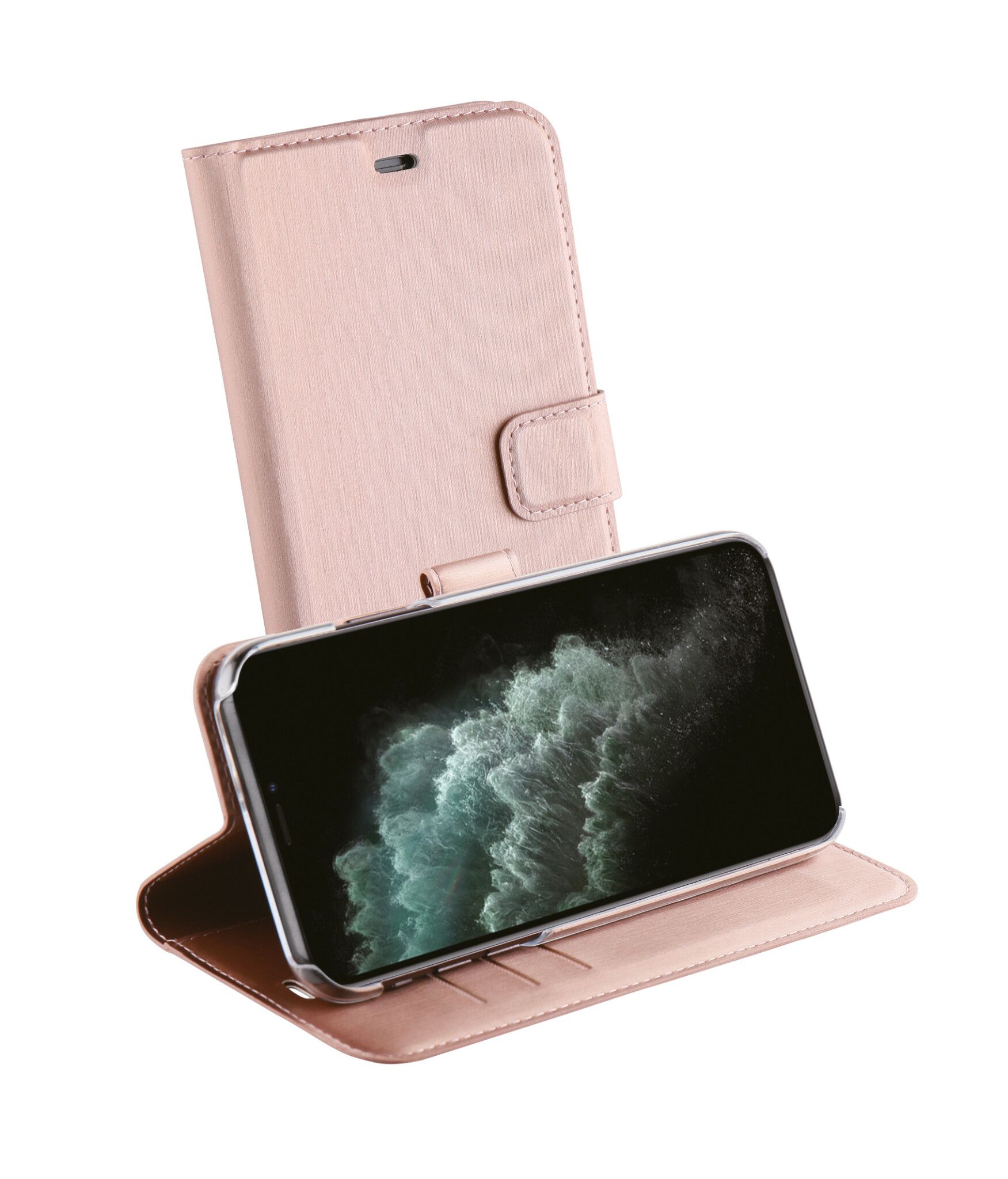 Vivanco Classic Plånboksfodral iPhone 11 Pro Rosa