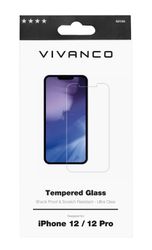 Vivanco Skyddsglas 9H iPhone 12 / 12 Pro
