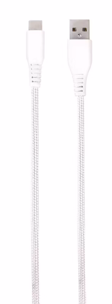 Vivanco Longlife USB-C/USB-A 2.0 kabel 1.5m Vit