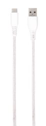 Vivanco Longlife USB-C/USB-A 2.0 kabel 1.5m Vit