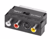 Vivanco Adapter, Scart - SVHS + phono