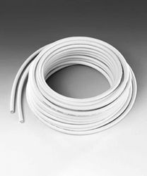 Vivanco Koaxkabel, 1.1 mm, Dubbelskärmad, vit, 20m, bulk