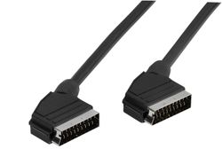 Vivanco Scart - Scart kabel, 1.5 m, 21 pins