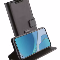 Vivanco Classic Plånboksfodral OnePlus 9 Svart