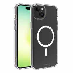 Vivanco Mag Steady skal iPhone 15/14 Plus Transparent