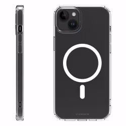 Vivanco Mag Steady skal iPhone 15/14 Plus Transparent