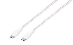 Vivanco Longlife USB-C/USB-C 2.0 kabel 0.5m Vit