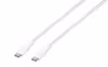 Vivanco Longlife USB-C/USB-C 2.0 kabel 0.5m Vit