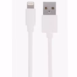Vivanco Lightning ladd-/synk. kabel MFI 0.5m Vit