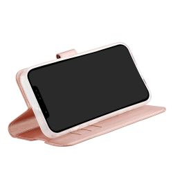 Vivanco Classic Plånboksfodral iPhone 14/13 Rosa Guld