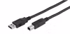 Vivanco Datakabel, USB 2.0 A hane <-> B hane, 1.8m svart