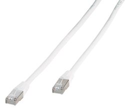 Vivanco Nätverkskabel, CAT6, 20m Vit