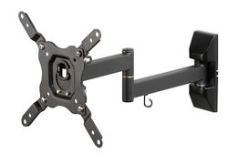 Vivanco 2-arm Vridbart väggfäste VESA 200/43"/25kg Svart