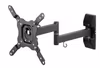 Vivanco 2-arm Vridbart väggfäste VESA 200/43"/25kg Svart