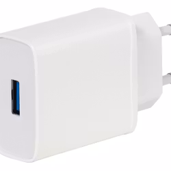 Vivanco USB Hemladdare QC 3.0 18W 1xUSB Vit
