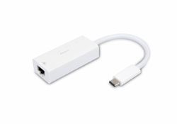Vivanco USB-C <-> RJ45 1000Mbps network adapter 0,1m White