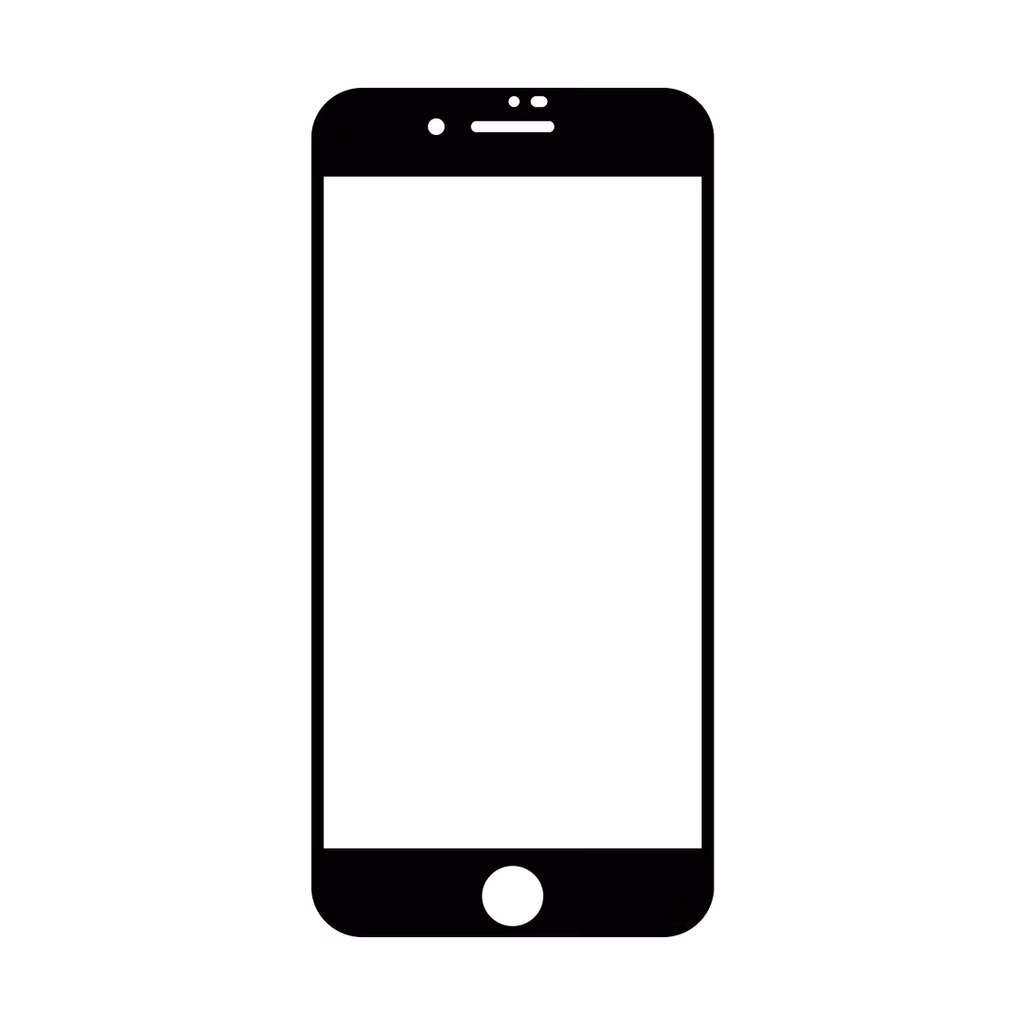 Vivanco Full Screen Skyddsglas 9H iPhone SE/8/7/6