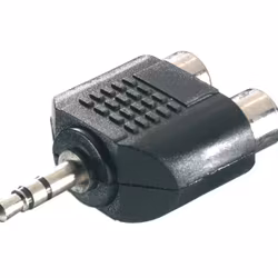 Vivanco Audioadapter, 1x3.5mm hane - 2xRCA hona