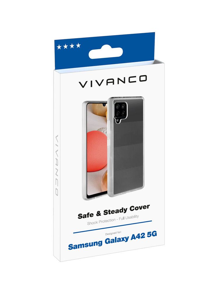 Vivanco Safe & Steady skal Galaxy A42 5G Transp.