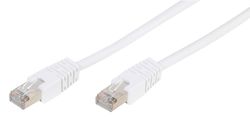 Vivanco Nätverkskabel, CAT5e, 3m vit