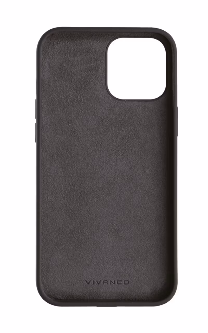 Vivanco Hype Silikonskal iPhone 12 / 12 Pro Svart