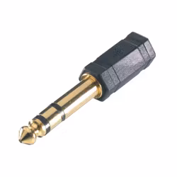 Vivanco Audioadapter, 1x6.3mm hane - 1x3.5mm hona